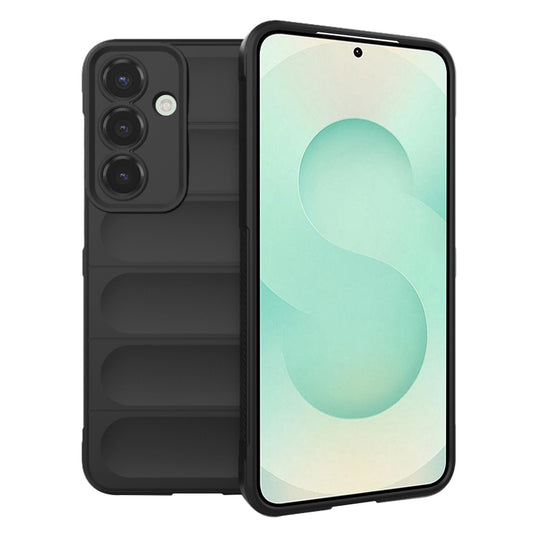 Kuori Samsung Galaxy S25+ S936:lle, Techsuit, Magic Shield, Musta