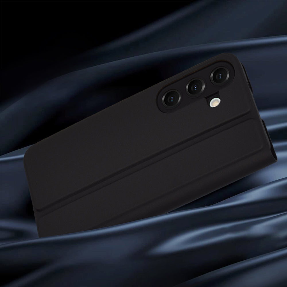 Case for Samsung Galaxy S25+ S936, Techsuit, Magskin Book, Black