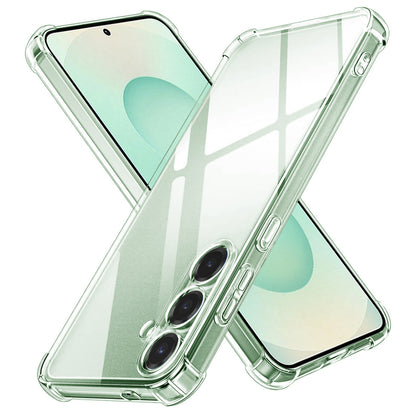 Kuori Samsung Galaxy S25+ S936:lle, Techsuit, Iskunkestävä Kirkas, Läpinäkyvä