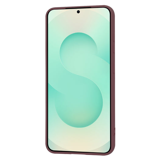 Kuori Samsung Galaxy S25+ S936:lle, Techsuit, SoftFlex, Viininpunainen