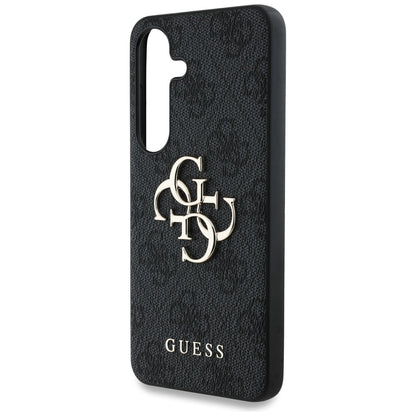 Suojakotelo Samsung Galaxy S25 S931:lle, Guess, 4G Big Logo, Musta