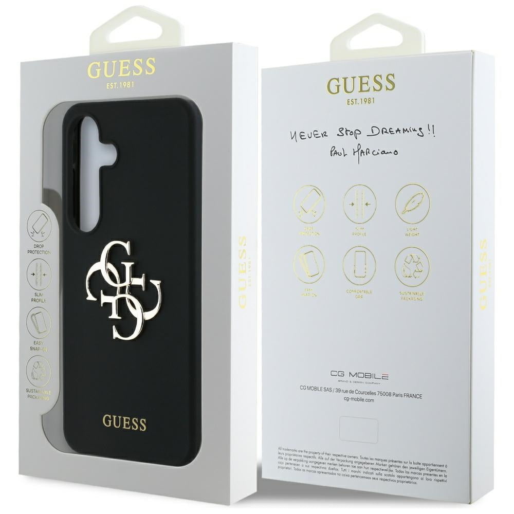 Suojakotelo Samsung Galaxy S25 S931:lle, Guess, 4G Big, Musta