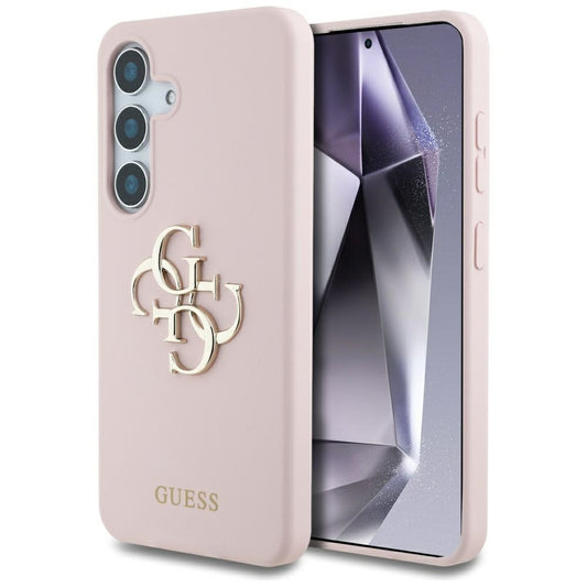Kotelo Samsung Galaxy S25 S931:lle, Guess, 4G Big, Pinkki