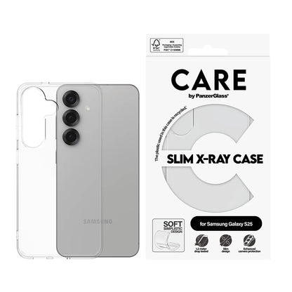 Kotelo Samsung Galaxy S25 S931:lle, PanzerGlass, Muodikas, Läpinäkyvä