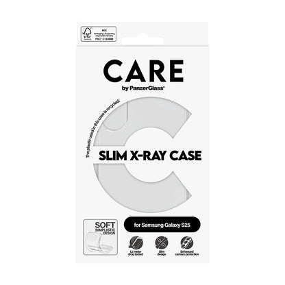 Kotelo Samsung Galaxy S25 S931:lle, PanzerGlass, Muodikas, Läpinäkyvä