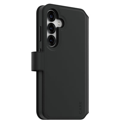 Kotelo Samsung Galaxy S25 S931:lle, PanzerGlass, Care Feature Tango Two-in-One, Musta