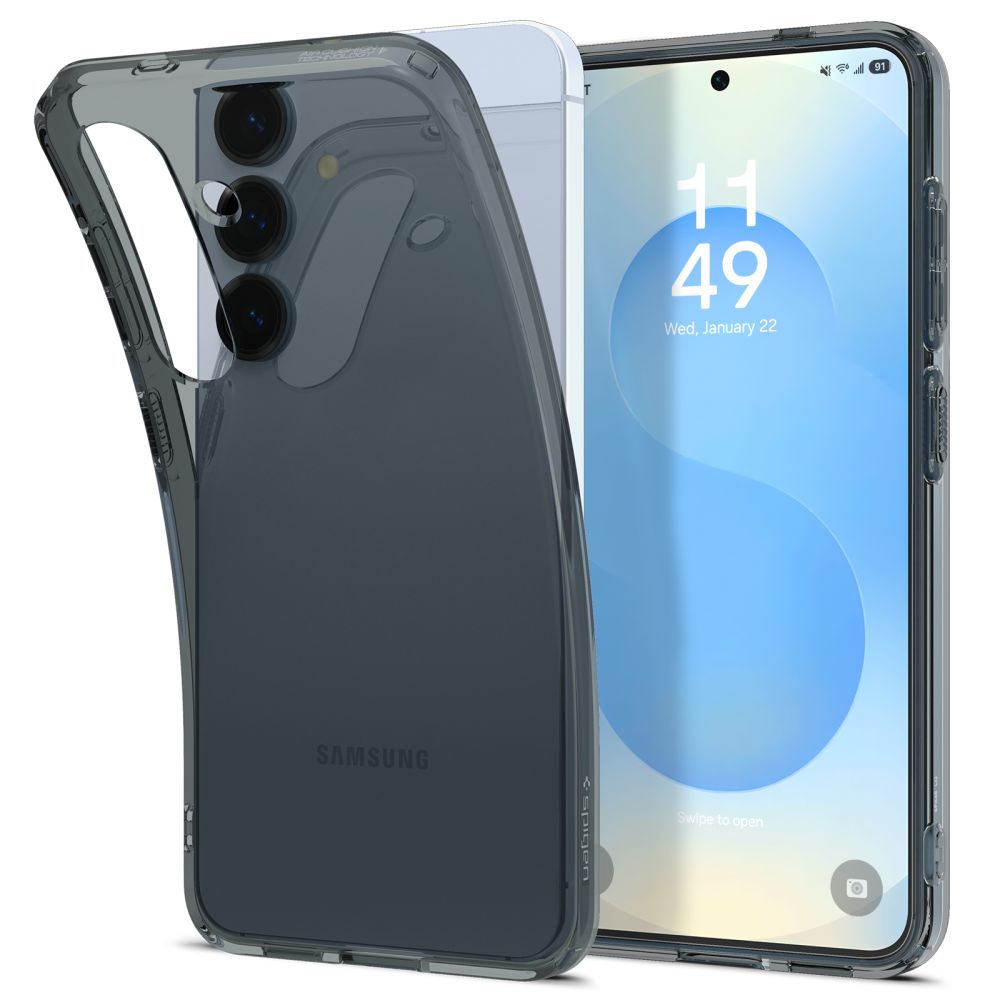 Kotelo Samsung Galaxy S25 S931:lle, Spigen, Liquid Crystal, Savunharmaa