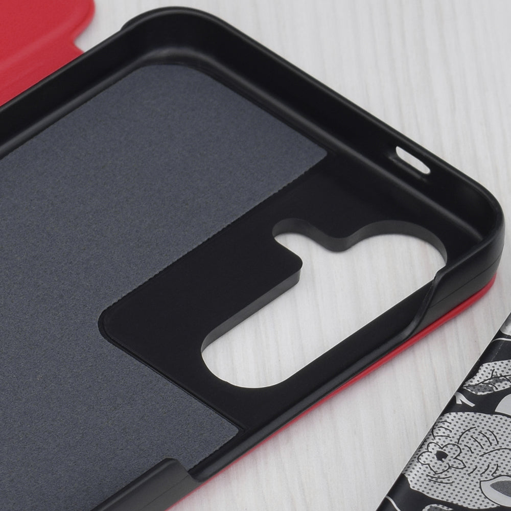 Kuori Samsung Galaxy S25 S931:lle, Techsuit, eFold, Punainen
