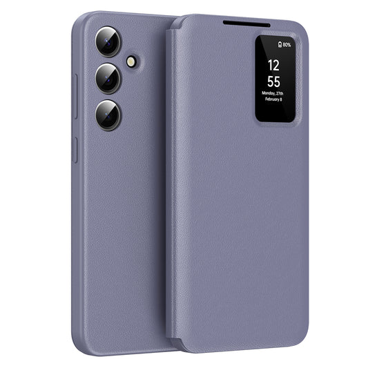 Kuori Samsung Galaxy S25 S931:lle, Techsuit, SmartView, Violetti