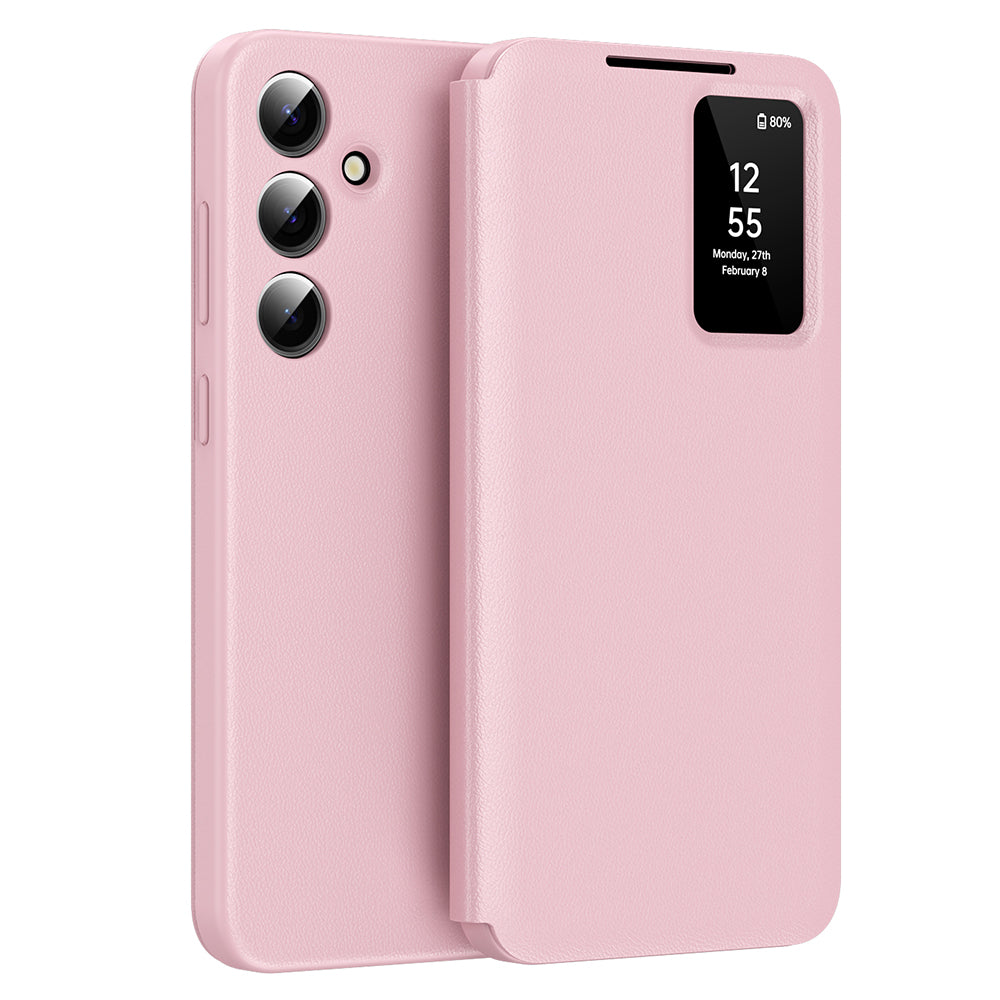 Case for Samsung Galaxy S25 S931, Techsuit, SmartView, Pink