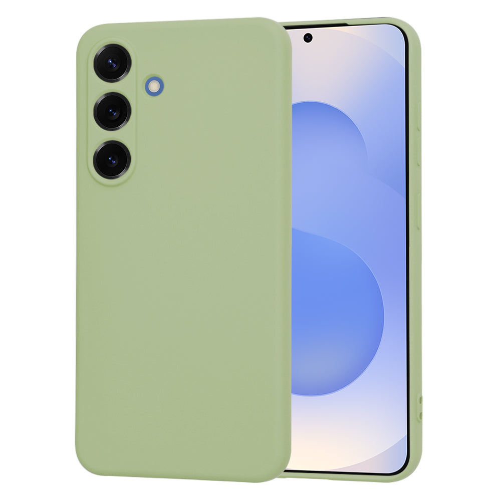 Kuori Samsung Galaxy S25 S931:lle, Techsuit, SoftFlex, Matcha