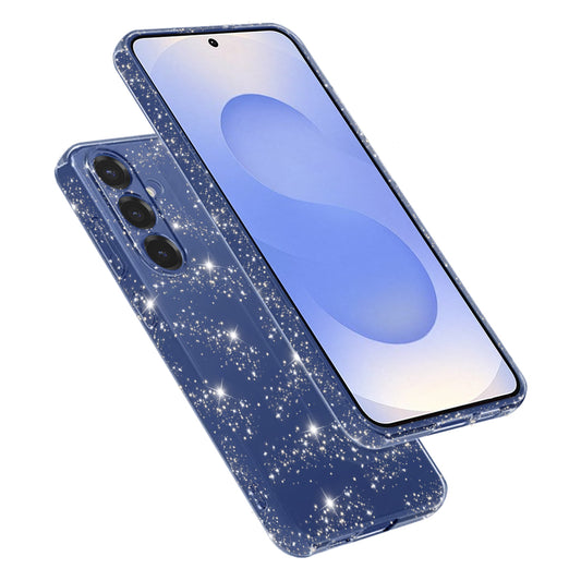 Kuori Samsung Galaxy S25 S931:lle, Techsuit, SparkleSkin, Läpinäkyvä
