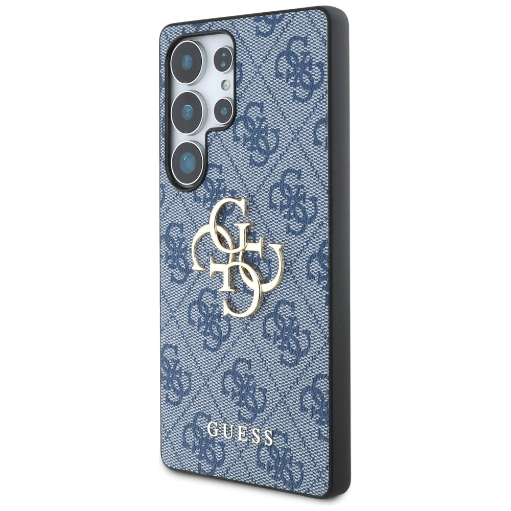 Suojakotelo Samsung Galaxy S25 Ultra S938:lle, Guess, 4G Big Logo, Sininen