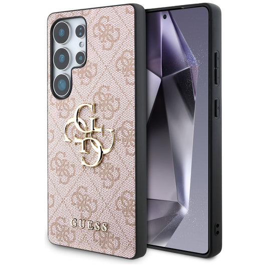 Suojakotelo Samsung Galaxy S25 Ultra S938:lle, Guess, 4G Big Logo, Pinkki