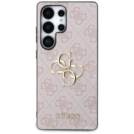 Suojakotelo Samsung Galaxy S25 Ultra S938:lle, Guess, 4G Big Logo, Pinkki
