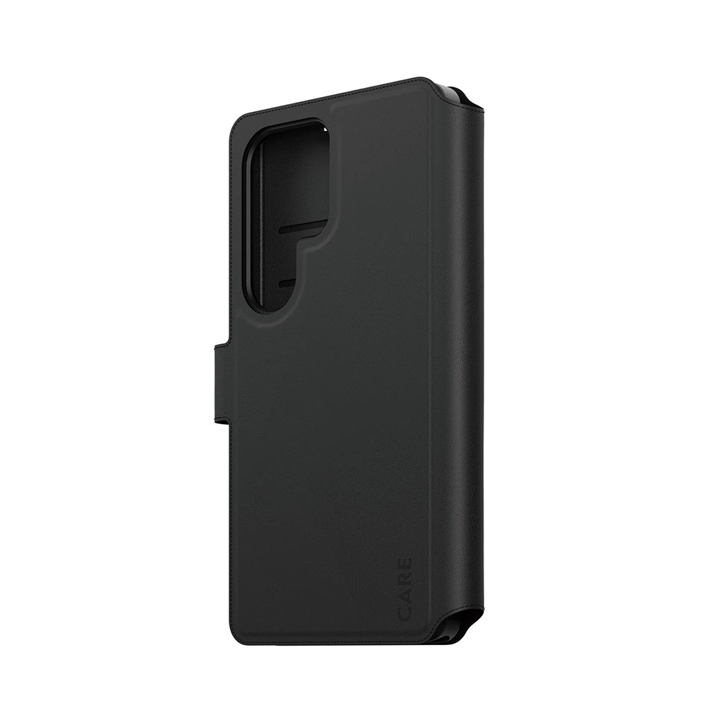 Suojakotelo Samsung Galaxy S25 Ultra S938:lle, PanzerGlass, Care Feature Tango Two-in-One, Musta