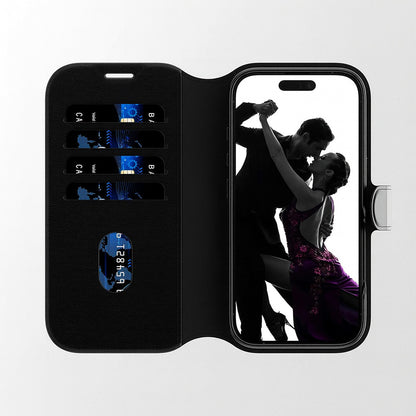 Suojakotelo Samsung Galaxy S25 Ultra S938:lle, PanzerGlass, Care Feature Tango Two-in-One, Musta