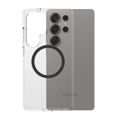 Kotelo Samsung Galaxy S25 Ultra S938:lle, PanzerGlass, Care Urban Combat, Musta Läpinäkyvä