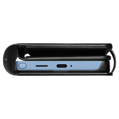 Kotelo Samsung Galaxy S25 Ultra S938:lle, Spigen, Wallet S, Musta ACS09124