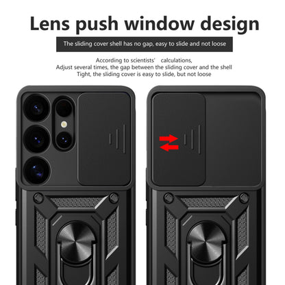 Case for Samsung Galaxy S25 Ultra S938, Techsuit, CamShield, Black