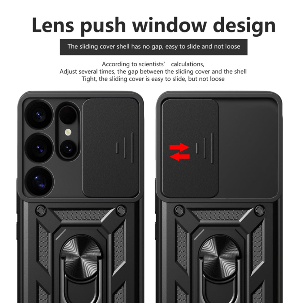 Kuori Samsung Galaxy S25 Ultra S938:lle, Techsuit, CamShield, Vihreä