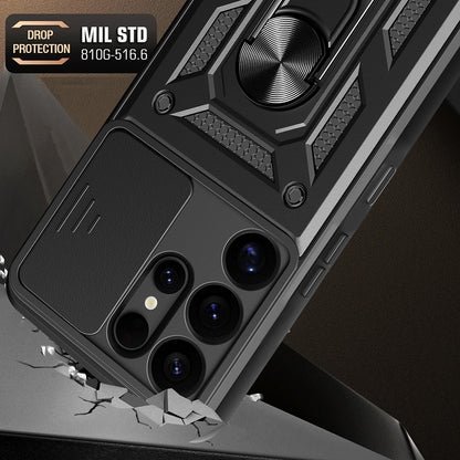 Kuori Samsung Galaxy S25 Ultra S938:lle, Techsuit, CamShield, Vihreä