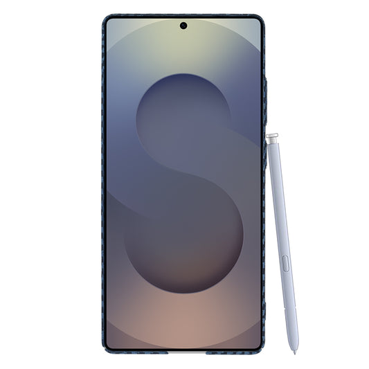 Kotelo Samsung Galaxy S25 Ultra S938:lle, Techsuit, Carbonite FiberShell, Turkoosi