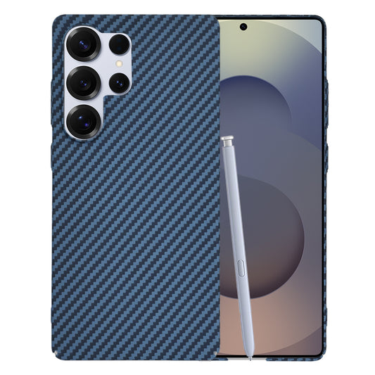 Kotelo Samsung Galaxy S25 Ultra S938:lle, Techsuit, Carbonite FiberShell, Turkoosi