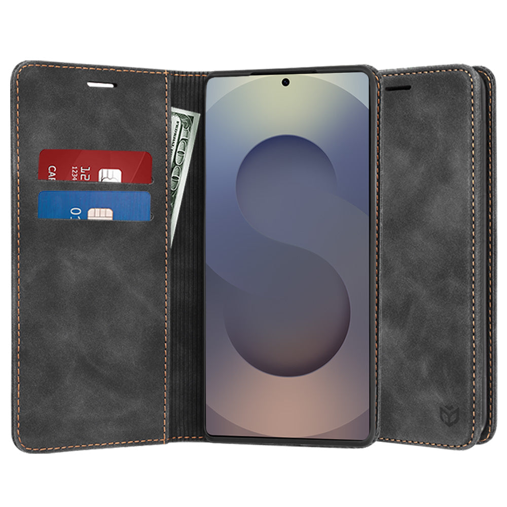 Kuori Samsung Galaxy S25 Ultra S938:lle, Techsuit, Confy, Musta