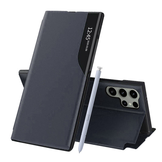 Kuori Samsung Galaxy S25 Ultra S938:lle, Techsuit, eFold, Tummansininen
