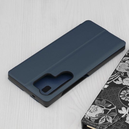 Kuori Samsung Galaxy S25 Ultra S938:lle, Techsuit, eFold, Tummansininen
