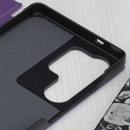 Kuori Samsung Galaxy S25 Ultra S938:lle, Techsuit, eFold, Violetti