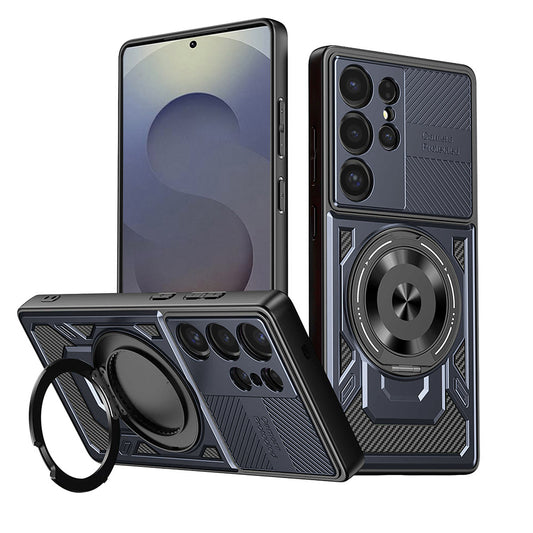 Kuori Samsung Galaxy S25 Ultra S938:lle, Techsuit, RuggedCam, Sininen