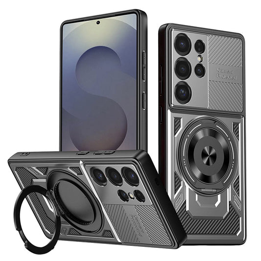 Kuori Samsung Galaxy S25 Ultra S938:lle, Techsuit, RuggedCam, Harmaa