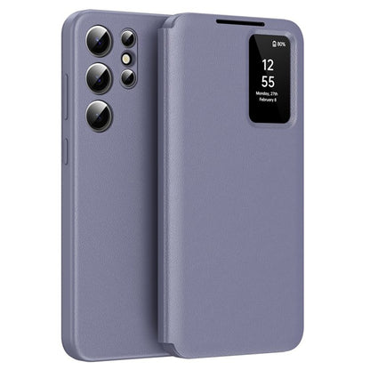 Kuori Samsung Galaxy S25 Ultra S938:lle, Techsuit, SmartView, Violetti