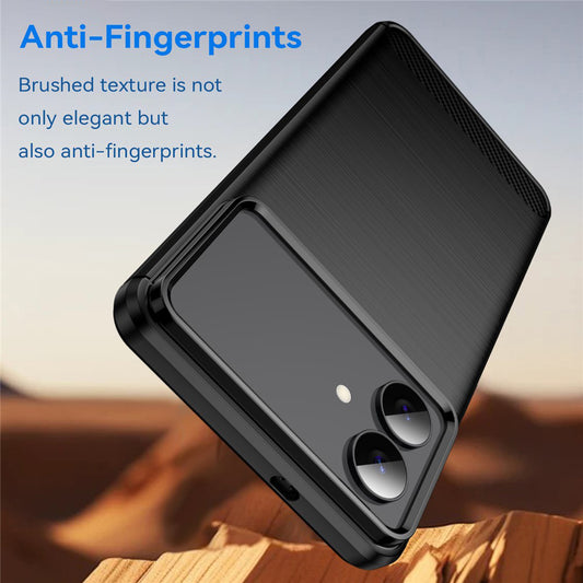 Kotelo Samsung Galaxy S26 Edge, Techsuit, Carbon, Musta