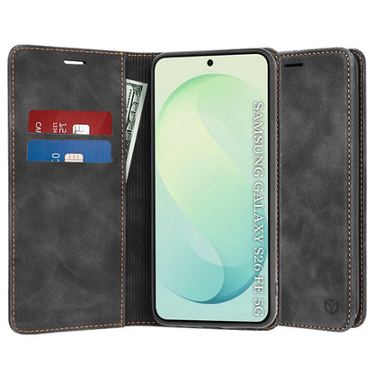 Kuori Samsung Galaxy S26 FE / S25 FE:lle, Techsuit, Confy, Musta