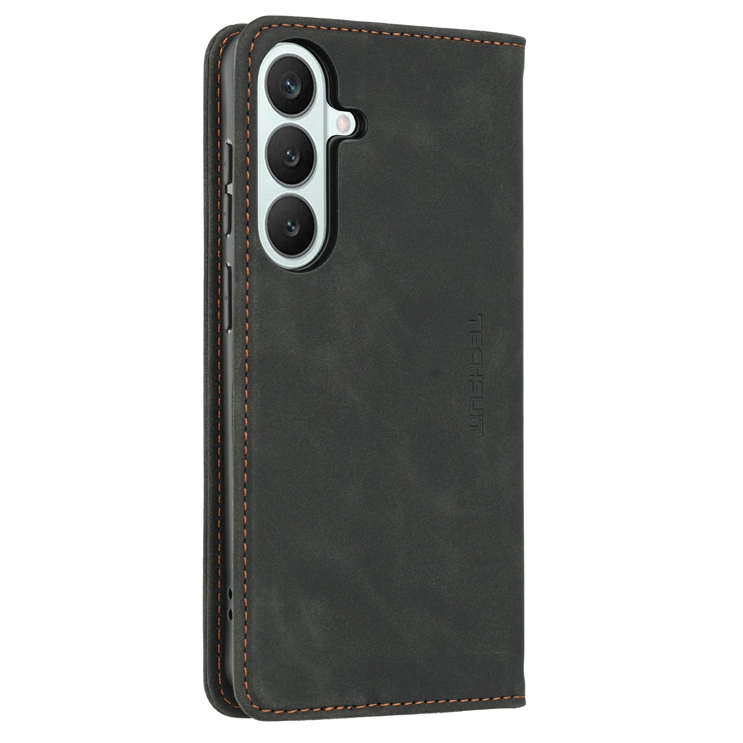 Kuori Samsung Galaxy S26 FE / S25 FE:lle, Techsuit, Confy, Musta