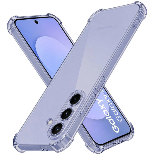 Kuori Samsung Galaxy S26 FE S741 / S25 FE:lle, Techsuit, Iskunkestävä Kirkas, Savunvärinen