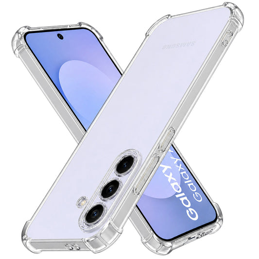 Kuori Samsung Galaxy S26 FE S741 / S25 FE:lle, Techsuit, Iskunkestävä Kirkas, Läpinäkyvä