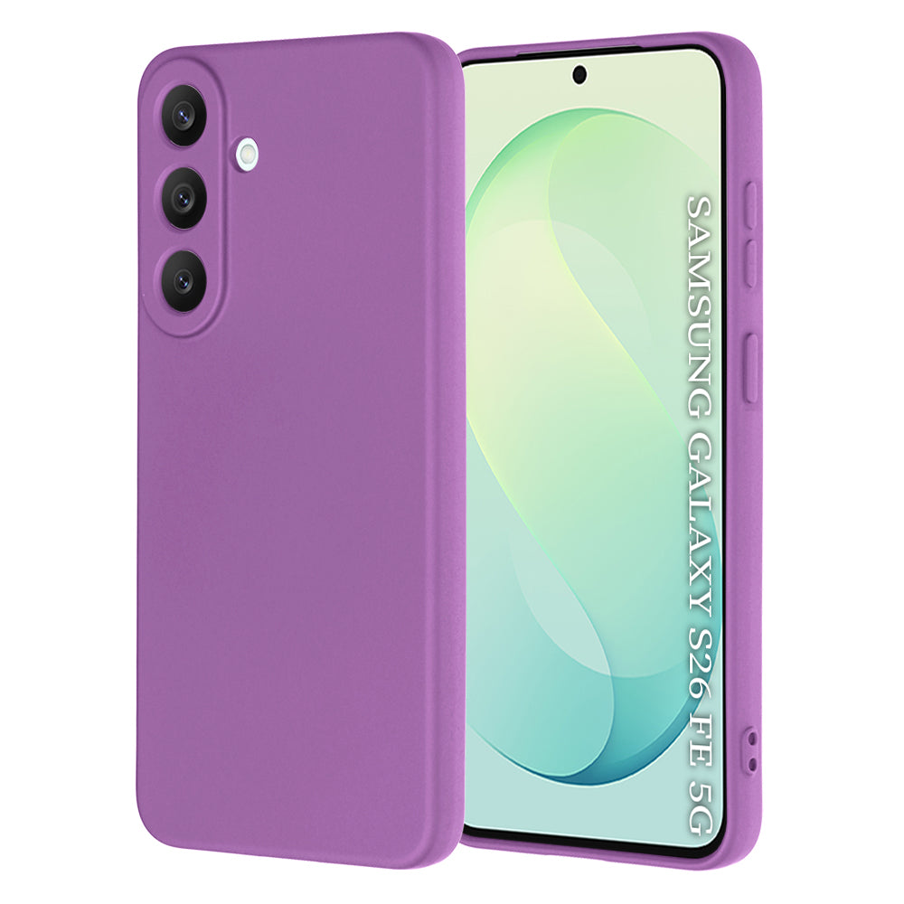 Case for Samsung Galaxy S26 FE S741 / S25 FE, Techsuit, SoftFlex, Purple