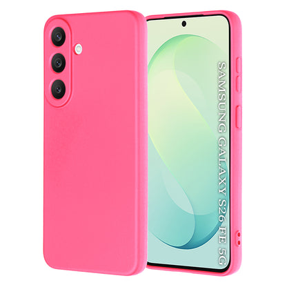 Suojakuori Samsung Galaxy S26 FE S741 / S25 FE -puhelimelle, Techsuit, SoftFlex, tummanpunainen