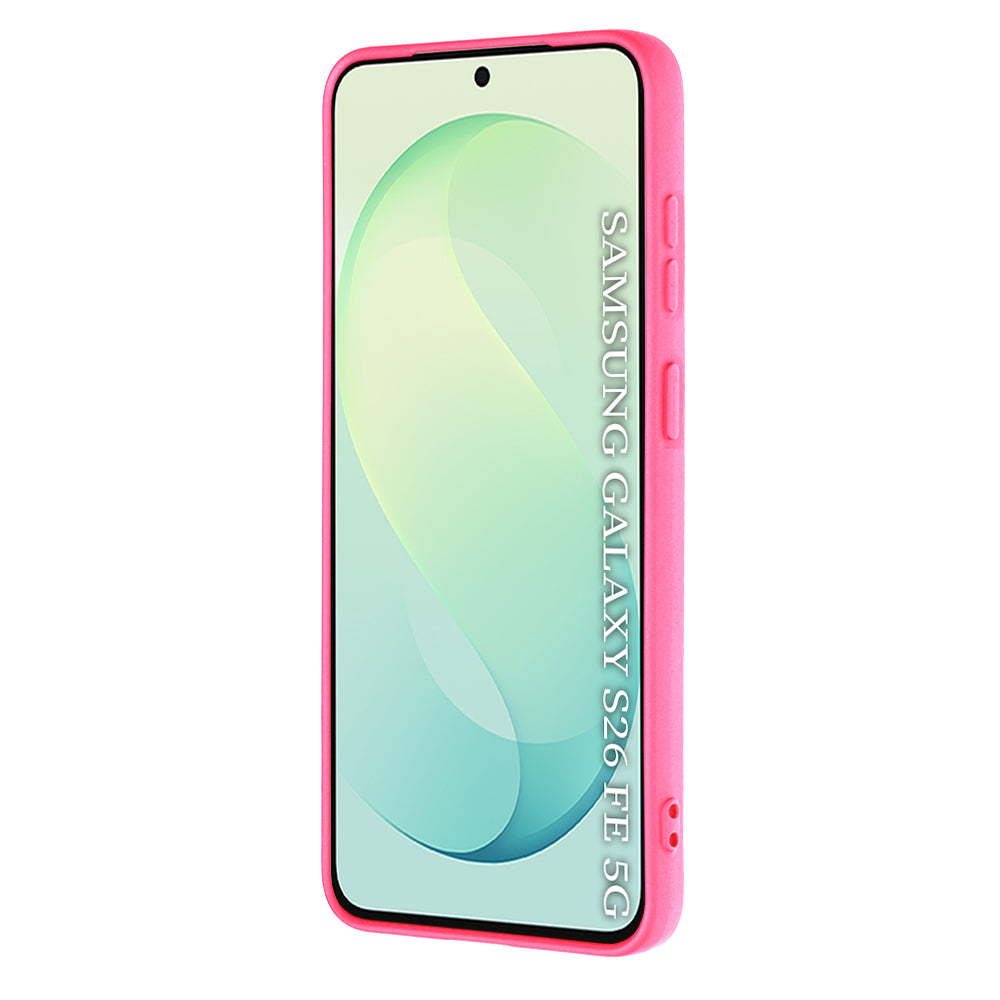 Suojakuori Samsung Galaxy S26 FE S741 / S25 FE -puhelimelle, Techsuit, SoftFlex, tummanpunainen