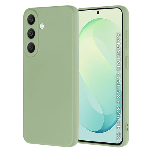 Suojakuori Samsung Galaxy S26 FE S741 / S25 FE -puhelimelle, Techsuit SoftFlex, vaaleanvihreä