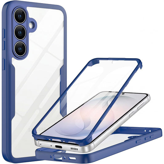 Kuori Samsung Galaxy S26 FE S741:lle, Techsuit, ColorVerse 360, Sininen