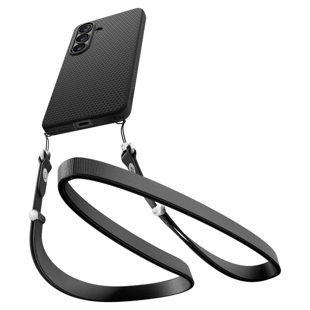 Suojakotelo Samsung Galaxy S26 Plus S947, Spigen, Liquid Air, Mattamusta ACS10700