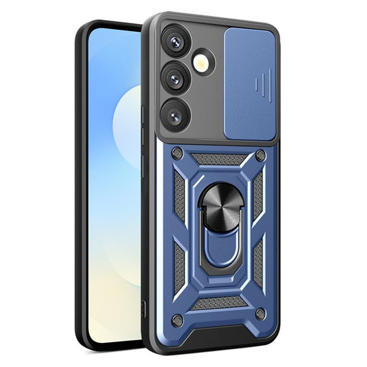 Kotelo Samsung Galaxy S26 Plus, Techsuit, CamShield, Sininen