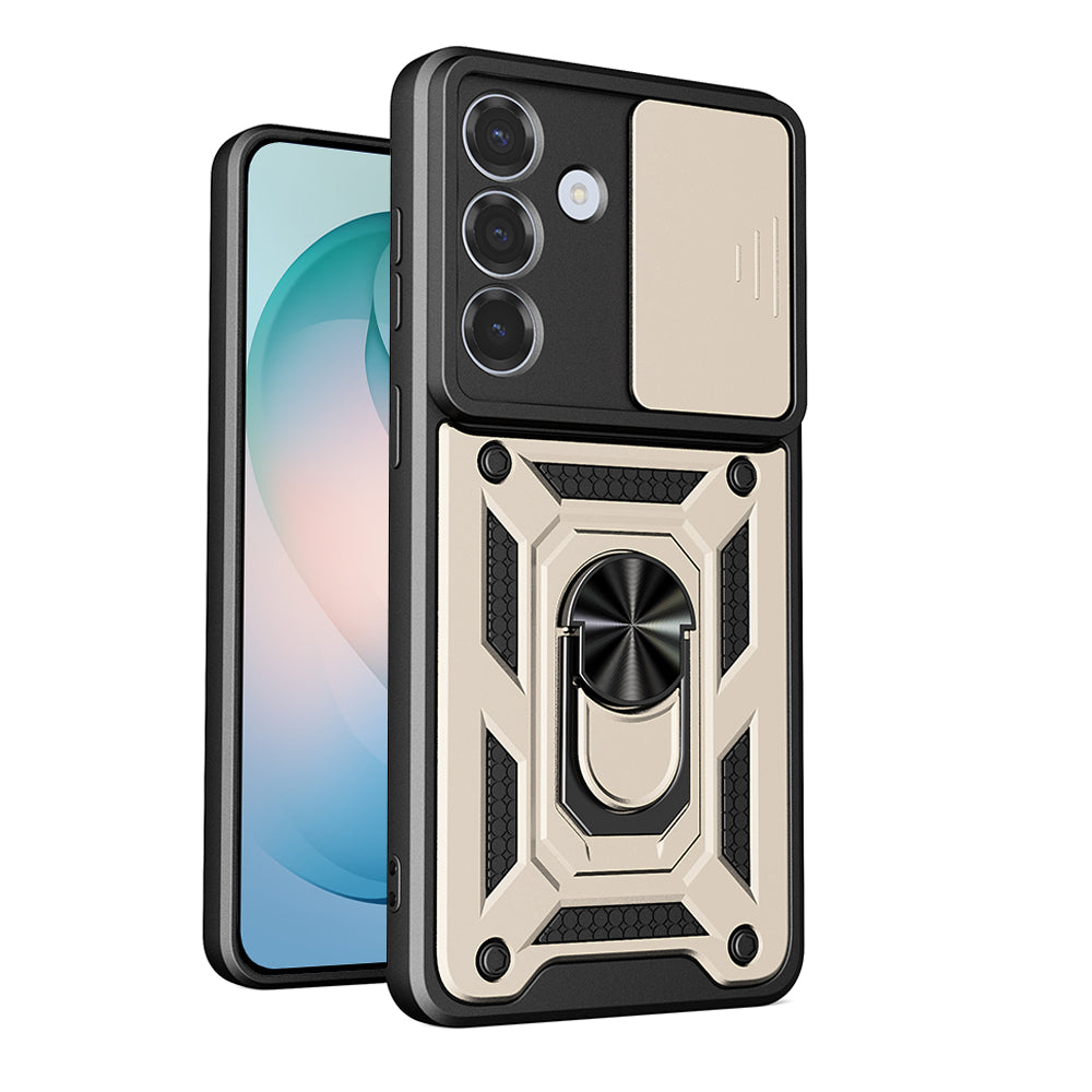 Kotelo Samsung Galaxy S26 Plus, Techsuit, CamShield, Kultainen