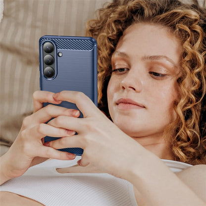Case for Samsung Galaxy S26 Plus S947, Techsuit, Carbon, Blue