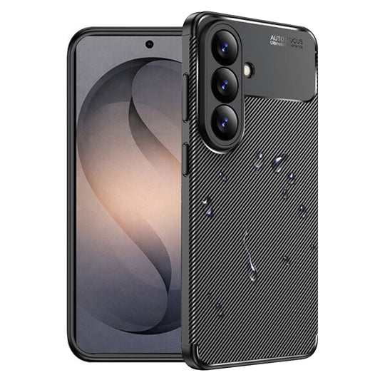 Suojakotelo Samsung Galaxy S26 Plus, Techsuit, CarbonFiber, Musta